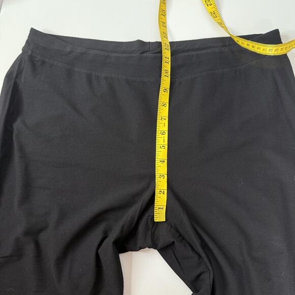Eileen Fisher Pants Womens XL Black Pull On Stretch Capsule Career Minimalist - Picture 10 of 14